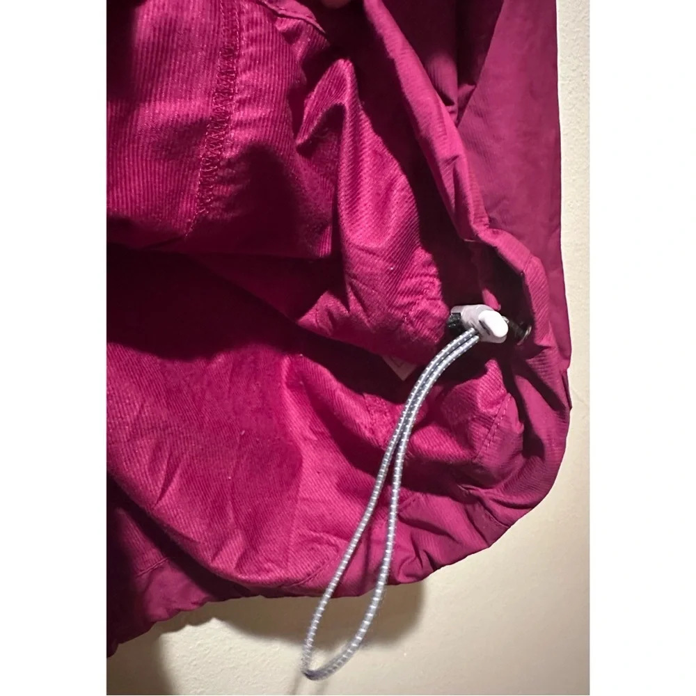 Nike Golf Womens Berry Purple Quarter Zip Windbreaker Jacket 256880-612 Small